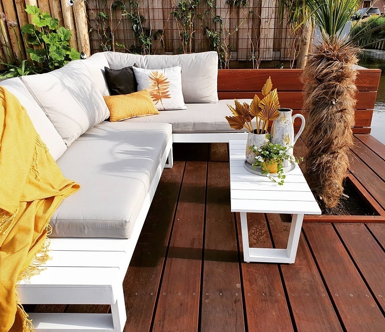 Styling vlonderterras